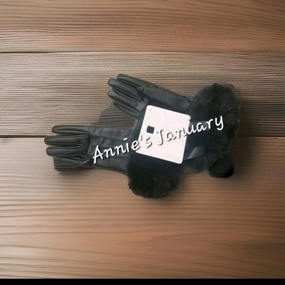 ZARA Women's Short Gloves(Black, Size:L) - Picture 5 of 6